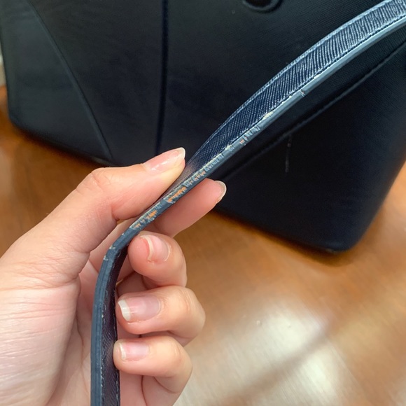 ZARA navy handbag - Picture 4 of 5